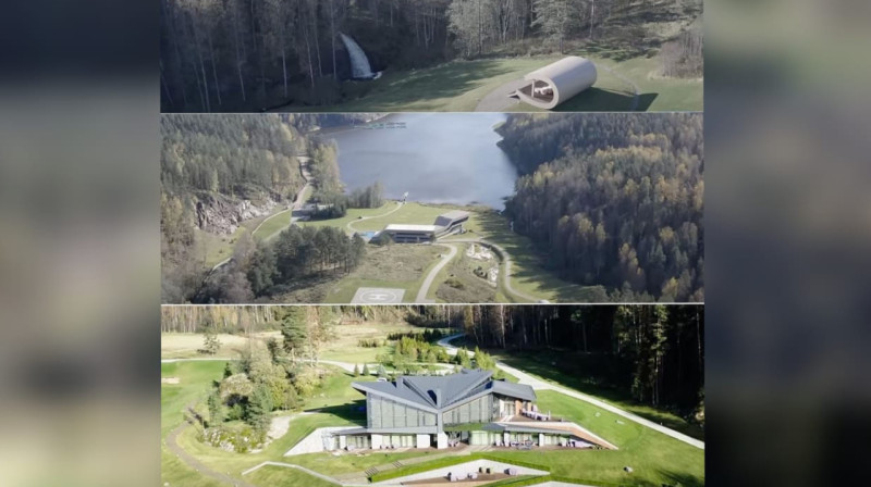 Очередной долгострой для Путина – появились фото поместья, которое президенту строят друзья-олигархи