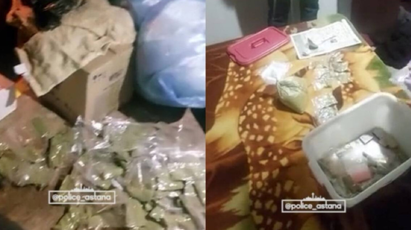 Более 12 кг гашиша изъяли у мужчины в Астане