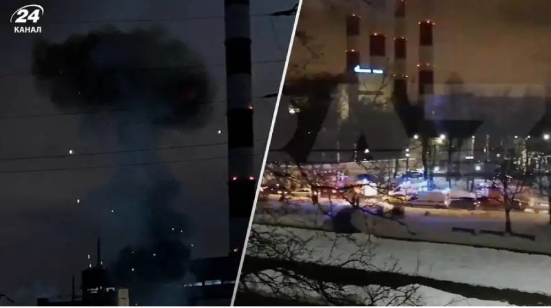 На московской ТЭЦ произошел пожар