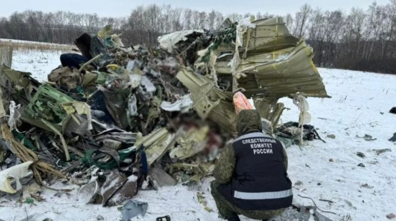 Украина попросила Россию передать тела погибших при крушении Ил-76 пленных