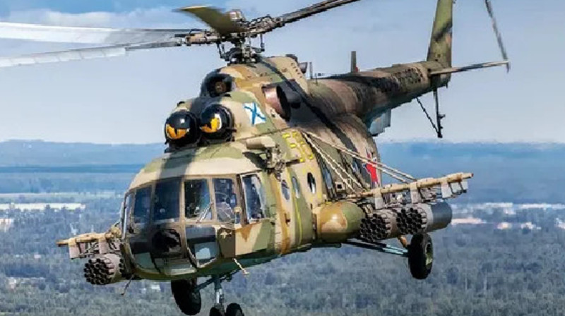 Появились первые кадры с места крушения вертолёта Ми-8 в Карелии