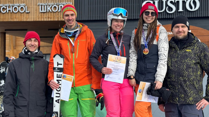 На Шымбулаке прошел четвертый этап соревнований по горным лыжам