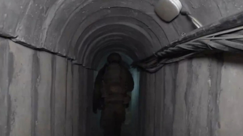 Силы ЦАХАЛ обнаружили тоннель ХАМАС под зданием ООН в Газе. ВИДЕО
