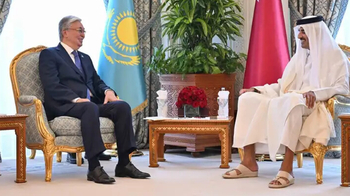 Президент Токаев провел переговоры с Эмиром Катара
