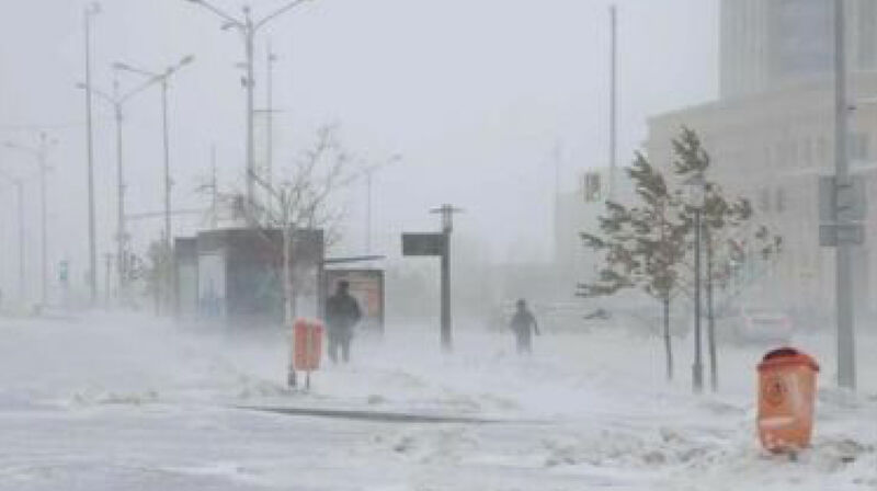В области Абай объявили штормовое предупреждение