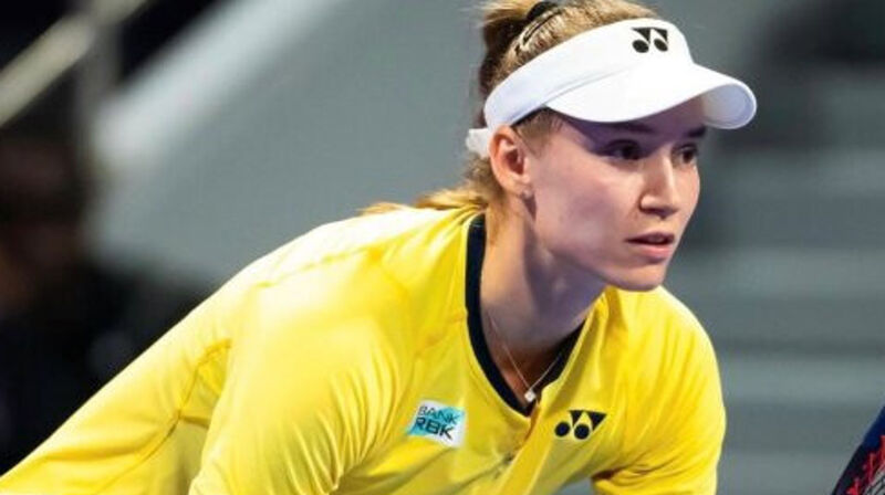 Елена Рыбакина в финале WTA 1000 в Дохе