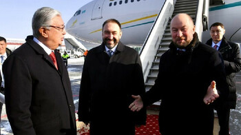 Токаев прибыл с официальным визитом в Татарстан