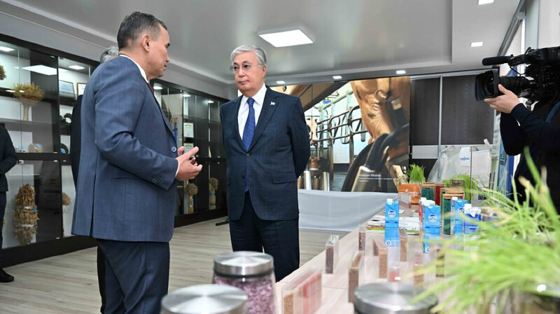 Президенту показали гибриды подсолнуха, сои и яровой пшеницы в ВКО