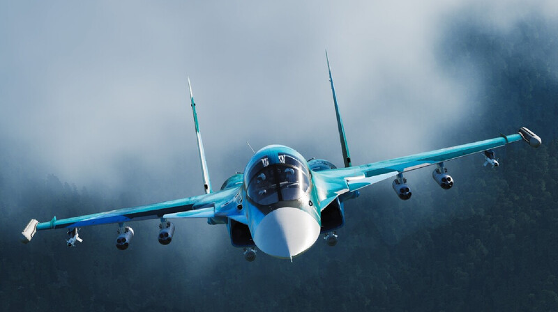 ВСУ сбили ещё один российский истребитель Су-34