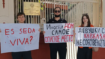 В пяти странах прошли акции в поддержку похищенной чеченки Седы Сулеймановой