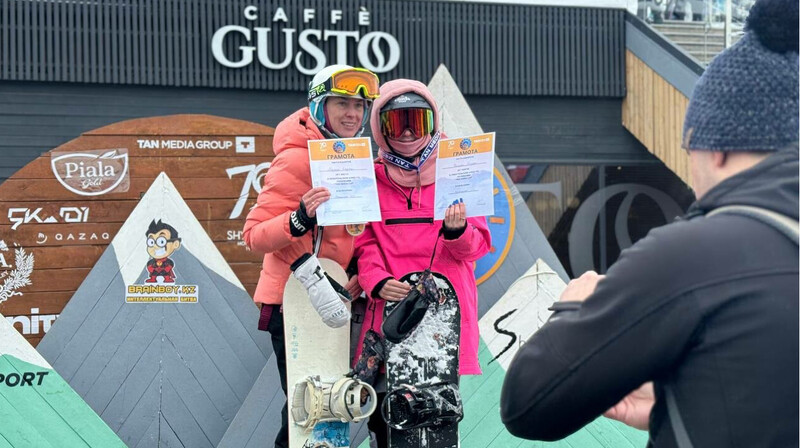 Турнир Tan Media Cup среди сноубордистов прошел на Шымбулаке