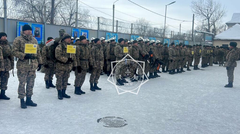 Военнослужащие гражданской обороны приведены в готовность в Алматы