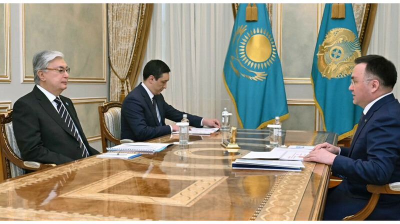 Токаев встретился с председателем Верховного суда