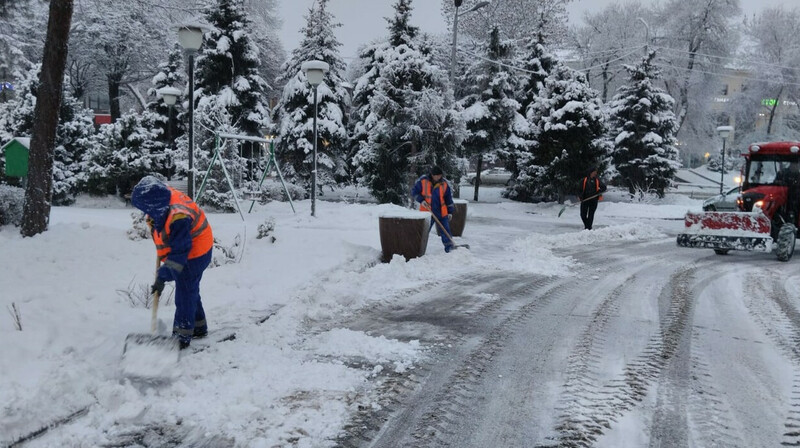 Алматинцев предупредили о сильном снегопаде