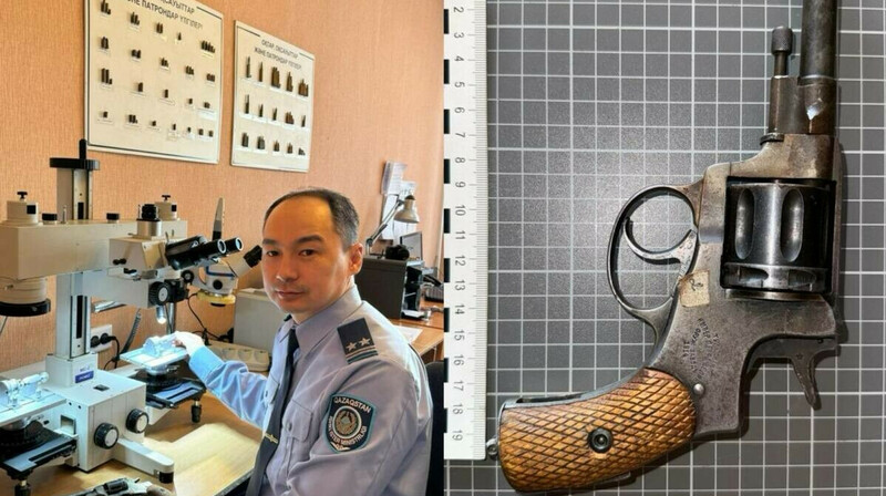 Похищенный 40 лет назад револьвер нашли в Акмолинской области