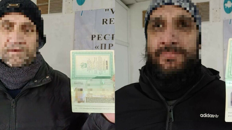 Пятерых граждан Пакистана задержали в Кокшетау за нарушение закона