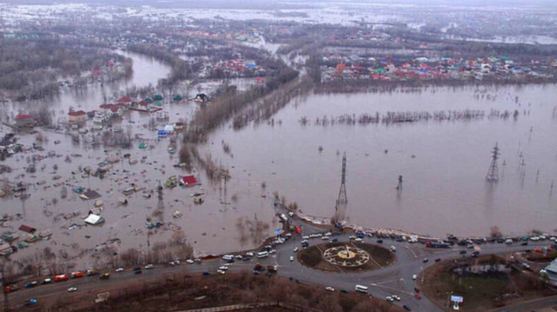 В ЗКО угроза затопления повышается на фоне сброса воды со стороны России