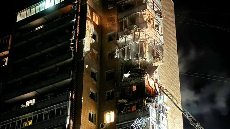 Российские дроны атаковали Харьков, есть погибшие