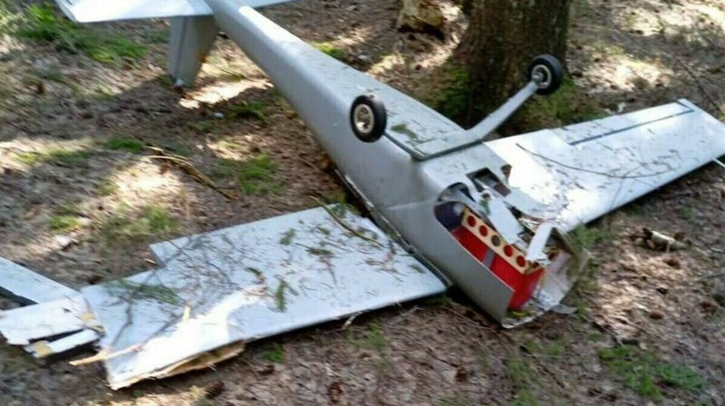 Беспилотник упал возле нефтебазы в Подмосковье