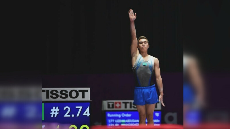 Казахстанец стал серебряным призером международного турнира по спортивной гимнастике