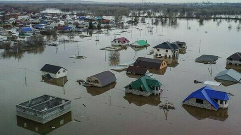 Пик паводка прошел в российском Орске