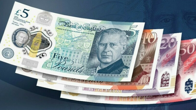 В Британии поменяли монарха на новых банкнотах