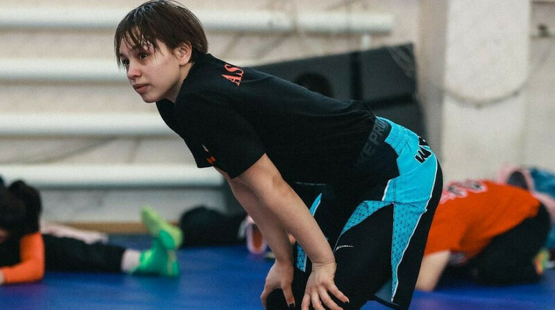 Казахстанка завоевала бронзовую медаль на чемпионате Азии по женской борьбе. ВИДЕО
