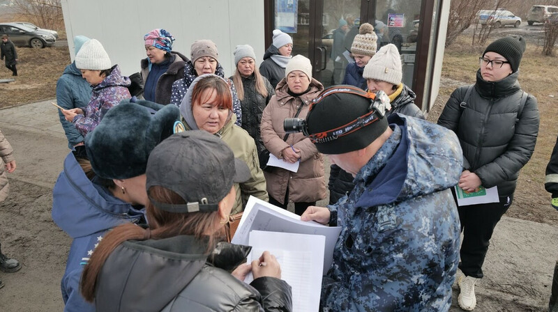 Жителей Петропавловска эвакуируют принудительно