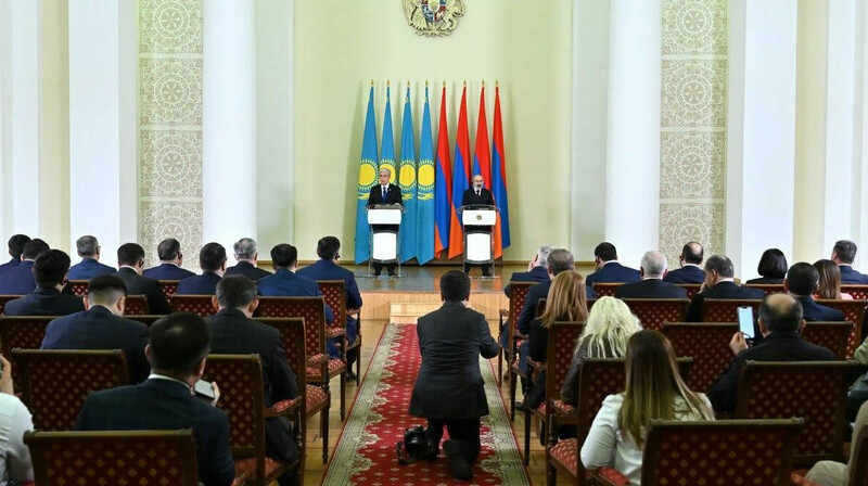 Токаев и Пашинян выступили с совместным заявлением