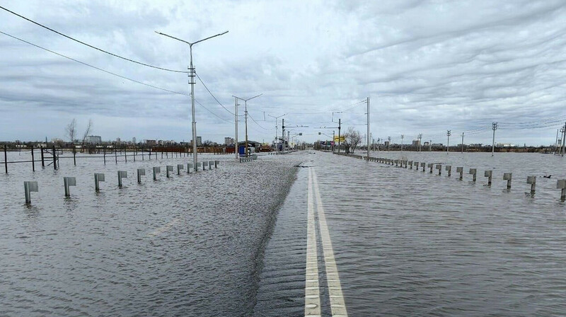 Уровень воды в реке Тобол за сутки вырос на метр