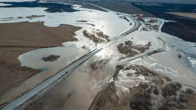Вода в Ишиме поднялась на рекордный уровень за 30 лет