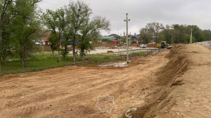 Уровень воды в реке Жайык продолжает расти