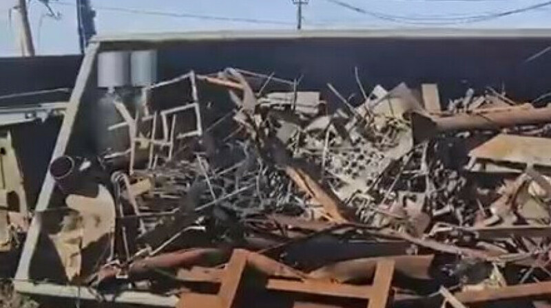 В Волгоградской области с рельсов сошёл состав в результате атаки БПЛА. ВИДЕО