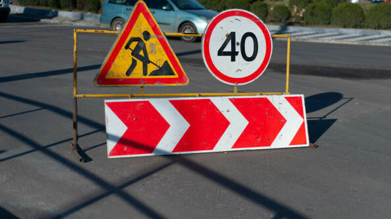 В Астане перекрыли более 10 улиц из-за ремонта дорог