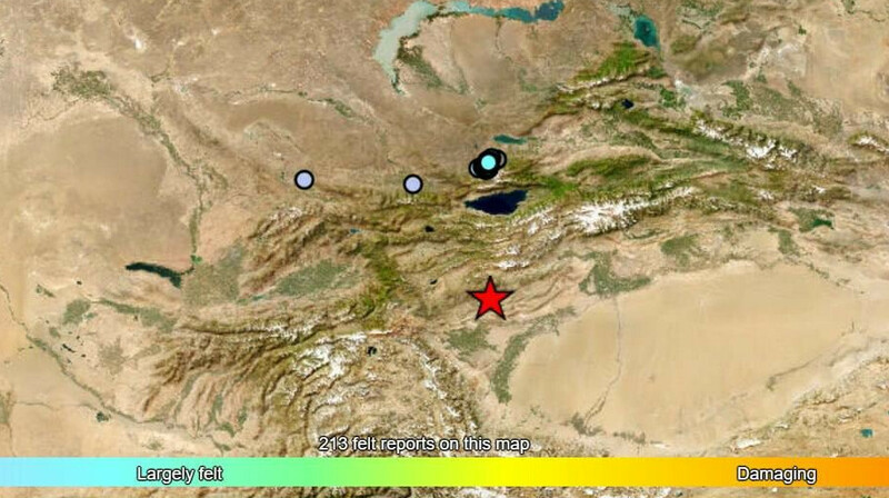 Алматинцы почувствовали землетрясение