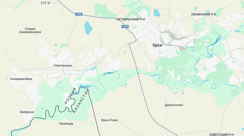 Близ границ Казахстана в России упал беспилотник