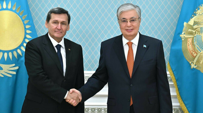 Токаев принял министра иностранных дел Туркменистана