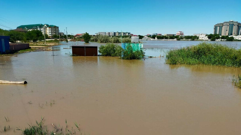 Что происходит с уровнем воды в реке Жайык в Атырауской области