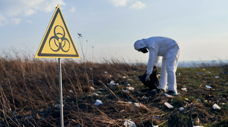 Грузовик с урановыми отходами упал в овраг в Кыргызстане