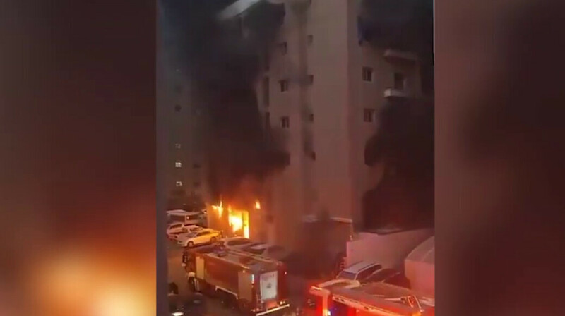 Крупный пожар в Кувейте унес жизни более 40 человек
