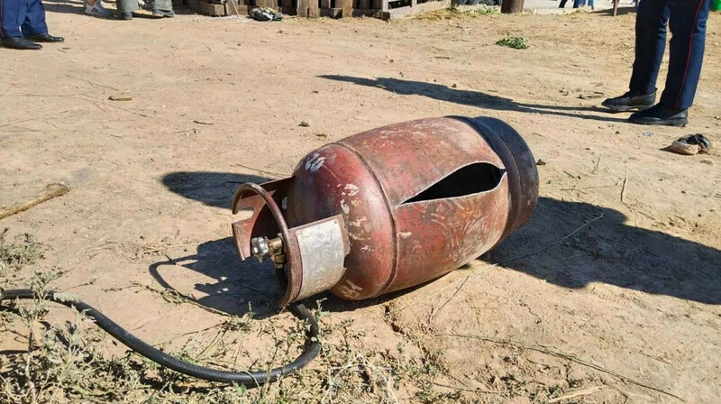 Взрыв газового баллона произошел на месте убоя скота в Уральске, есть пострадавшие