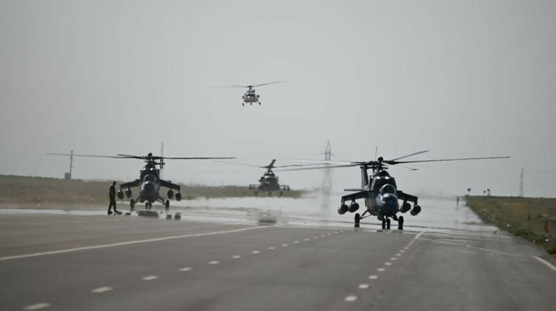 Международные военные учения начались в Мангистауской области