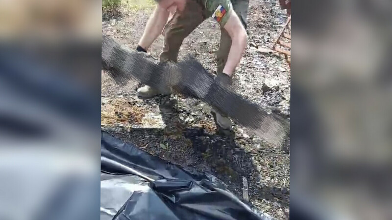 Эвакуация тел погибших на войне чеченцев. ВИДЕО