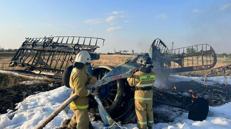 В минтранспорта прокомментировали крушение кукурузника в Акмолинской области