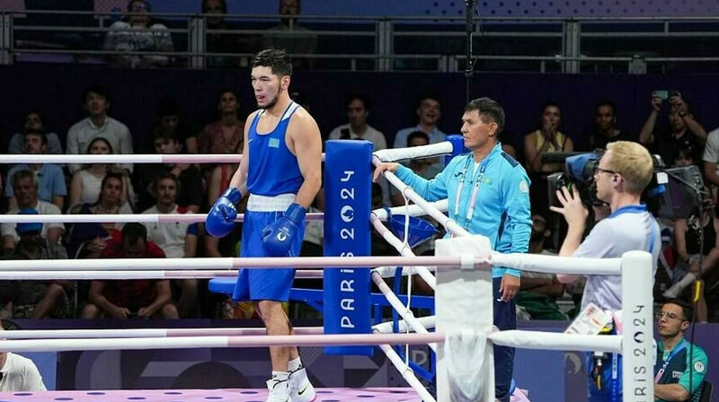 Казахстанский боксер прошел в финал Олимпиады-2024