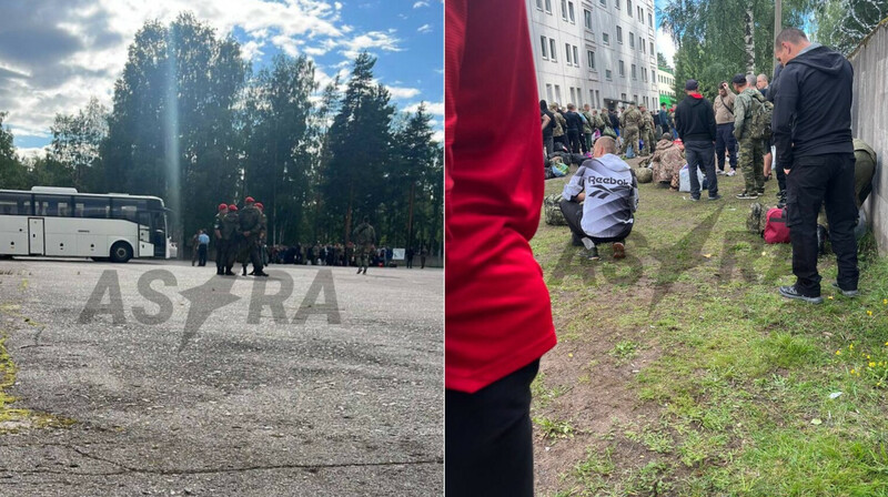 В сети появилось видео принудительной переброски отказников в Курскую область