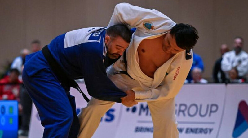 Казахстанец стал серебряным призером ЧМ по дзюдо
