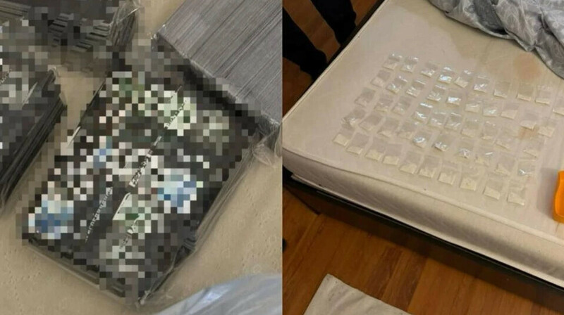 В Алматы задержали наркодилеров со 156 пакетами мефедрона