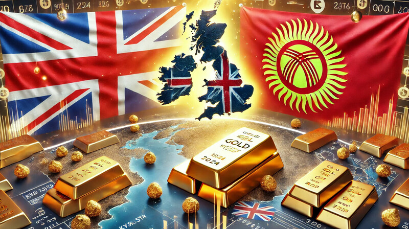 Великобритания стала крупнейшим покупателем кыргызского золота в 2024 году