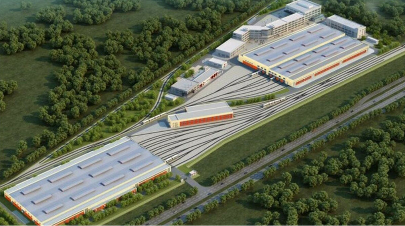 В Астане началось строительство депо для системы LRT